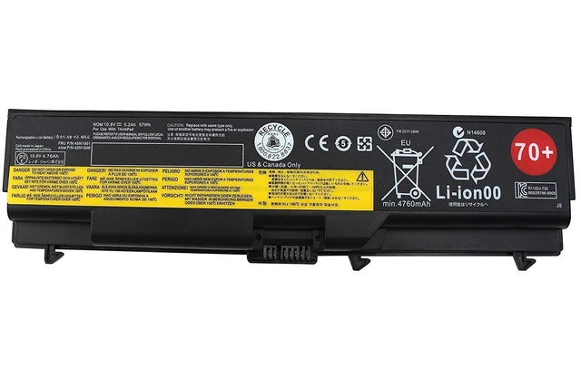 Alt view image 2 of 4 - Fully 70+ T430 Laptop Battery Compatible with Lenovo ThinkPad L412 L420 L430 L512 L520 L530 T410 T410i T420 T420i T430 T430 T510 T510i T520 T520i T530 T530i W510 W520 W530 45N1005 45N1001 45N1004