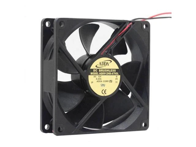 Alt view image 3 of 5 - 1pcs AQ0912HB-A70GL 12V 0.25A fan 9225 9cm waterproof heat dissipation cooling fan
