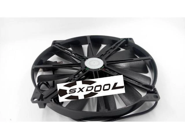 Alt view image 5 of 5 - 5V USB cooling fan Cooler Master A20020-07CA-2JN-F1 5V 0.30A 20CM 20020 round cooler