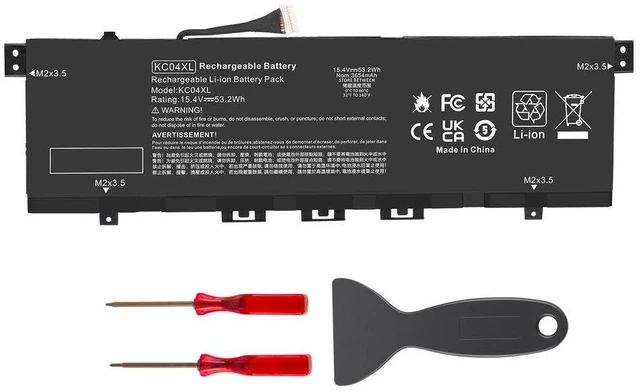 Main image of 15.4V Battery for HP Envy 13-aq0044nr 13-AQ0005NR 13-AQ1013TX 13-AQ1013TU 13-AQ1014TX