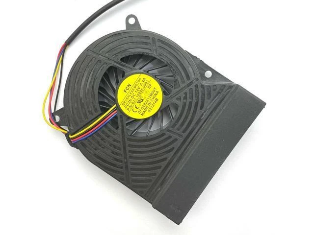 Alt view image 3 of 5 - Cpu cooling fan for HP TouchSmart 600 PC All-in-one DFS601605HB0T 603324-001