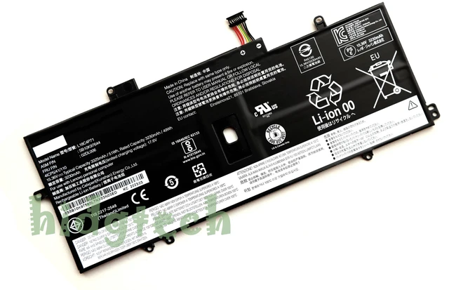 Main image of New L18C4P71 L18L4P71 L18M4P72 L18L4P72 Battery for Lenovo ThinkPad X1 Carbon 2019 2020 7th GEN