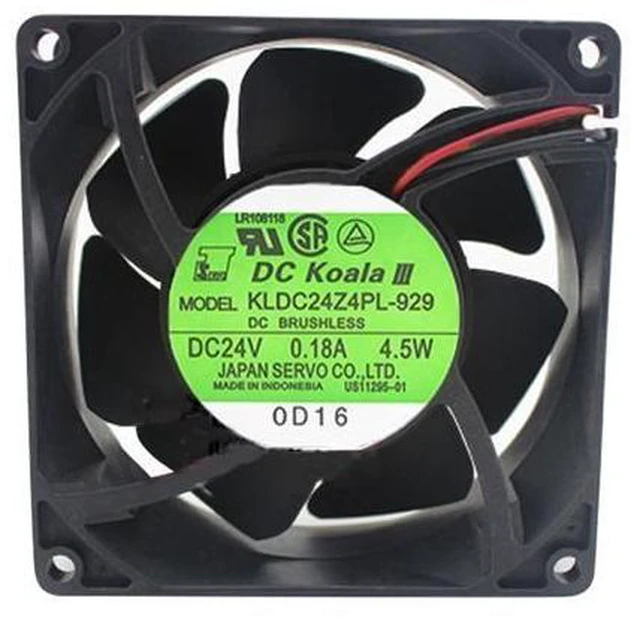 Main image of Supply Japan Seiko Servo Cooling Fan KLDC24Z4PL-929 9032 24V Axial Fan