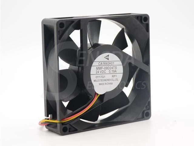 Main image of New original Melco CA1640H01 MMF-09D24TS RP1 9225 9025 9cm DC 24V 0.19A For Mitsubishi A740 F740 cooling fan PLC ABB cooler