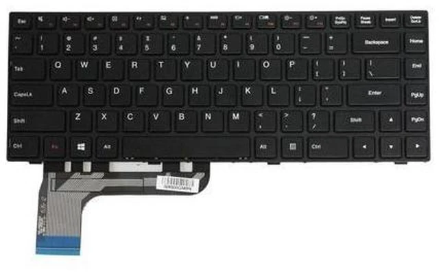 Main image of Replacement Keyboard For Lenovo IDEapad 100 14 100-14IBY US Frame Black Win8
