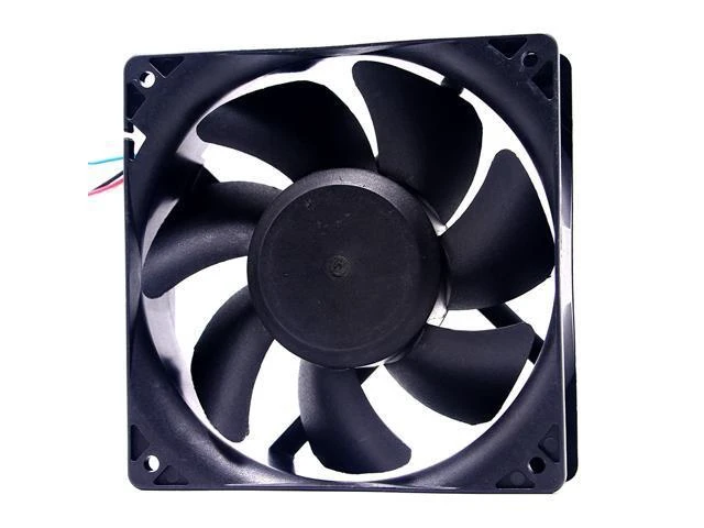 Alt view image 2 of 4 - Sunon PFC0382B1-Q06C-S99 12038 120mm 12cm High Speed 24V Cooling Fan,120X120X38mm 17.96W 4200RPM