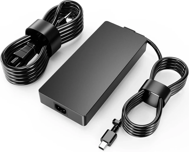 Alt view image 3 of 7 - 200W Charger Compatible with Asus ProArt P16 PZ13 PX13 H7606 HN7306 ROG Zephyrus G16 G14 GU605 GU605M GA605W GA605 GU605MY GU605MZ ADP-200JB K Power Adapter
