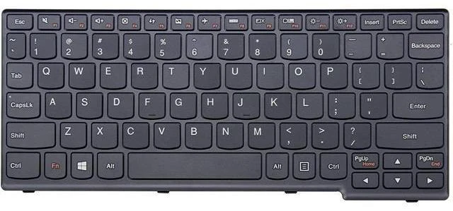Main image of US Black Keyboard for Lenovo 25210861 9Z.N9ZSN.101 NSK-BX1SN 01 25210801