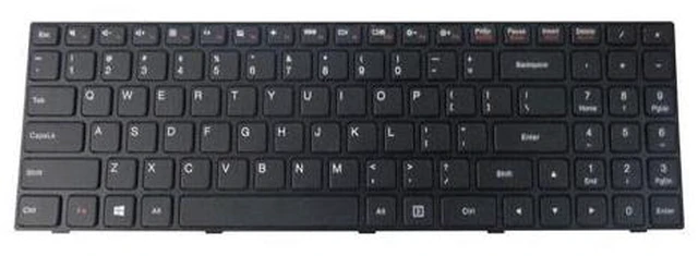 Main image of replacement keyboard for Lenovo Ideapad 100-15IBY US 5N20J30779