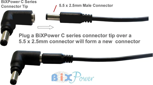 Alt view image 7 of 7 - 12V or 16V or 24V to 19V DC Power Adapter Car Cigarette Lighter Charger with 12 Interchangeable Connectors