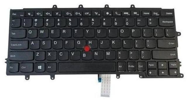 Main image of replacement keyboard for Lenovo ThinkPad X230S X240 X240S X250 X260 Non-Backlit Keyboard with Pointer