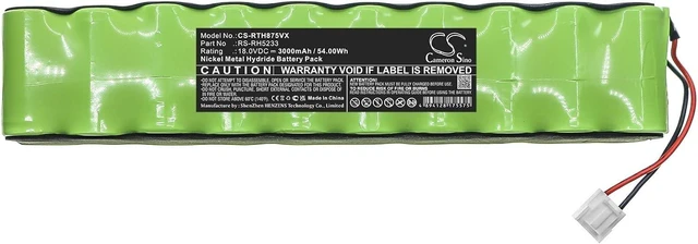 Alt view image 3 of 6 - 3000mAh Replacement Battery for TY8758RH9A0 TY8751RH9A0 (18.0V)