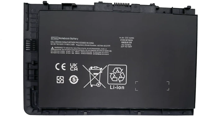 Main image of Batterymarket 52Wh 14.8V laptop Battery BT04XLCompatibe with HP EliteBook Folio 9470 Series Laptop HSTNN-IB3Z HSTNN-I10C BT04 BA06 687517-1C1