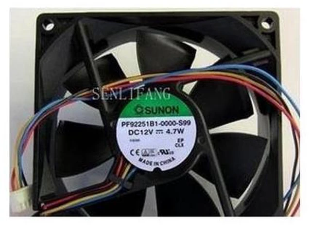 Main image of PF92251B1-0000-S99 DC 12V 4.7W 9CM 4-wire large air flow cooling fan