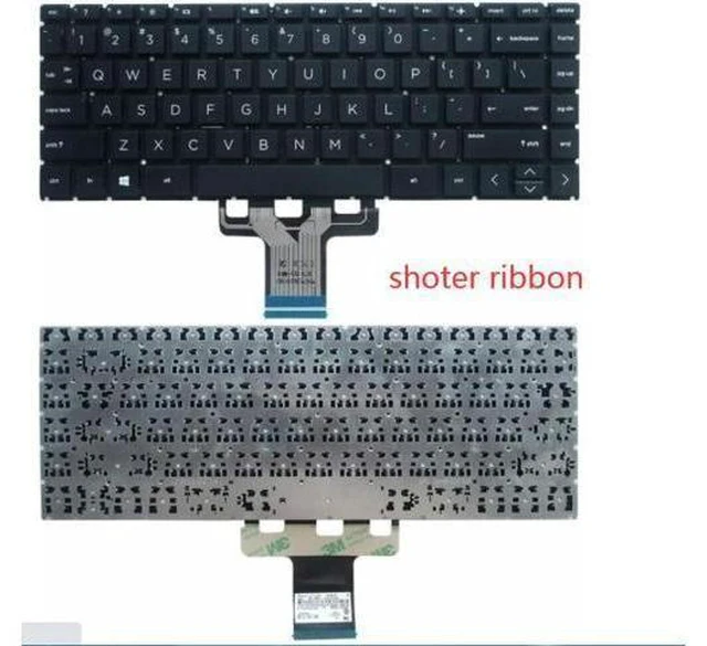 Main image of US Black Keyboard for HP 14-CF 14-CF0006DX 14-CF0008CA 14-CF0010CA 14-CF0010CA