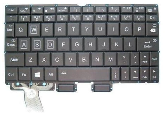 Main image of Keyboard For One-Netbook For One Netbook A1 English US V200201AS Black