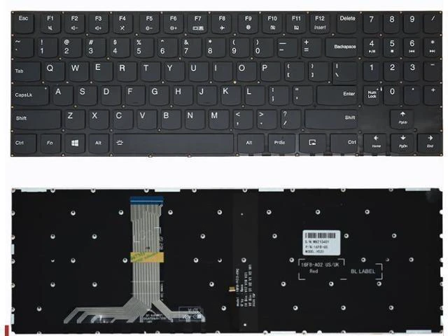 Main image of US Backlit Keyboard for Lenovo Legion Y540-15IRH Y540-17IRH Y540-15IRH-PG0