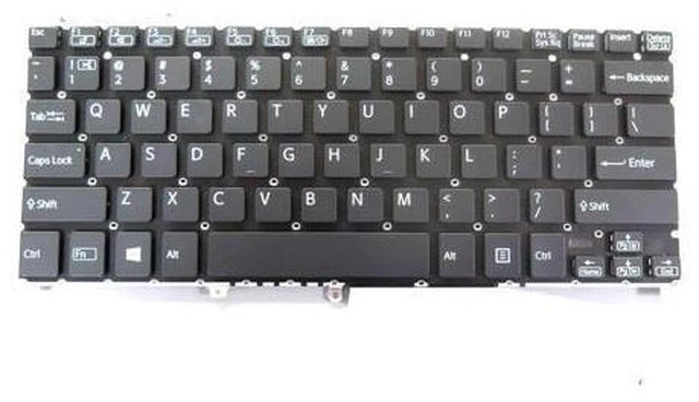 Main image of Laptop Keyboard For VAIO S11 VJS112 English US Black With Backlit