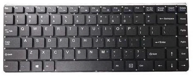 Main image of Laptop Keyboard YXTNB92-06 SCDY-300-2-1 ZX300T 300T English US Black With Frame