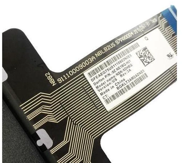 Alt view image 3 of 5 - US Laptop keyboard Without Backlight for HP 14-DK 14s-dk 14-dk1022wm