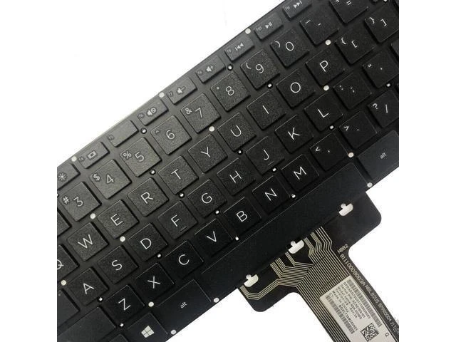 Alt view image 2 of 5 - US Laptop Keyboard Black for HP 14-DK Series 14-dk1003dx 14s-cf2000 14-cf0013dx