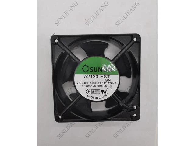 Alt view image 2 of 3 - 1pcs A2123-HST 12038 120*120*38mm 200-220V 50\/60Hz cabinet fan inverter fan