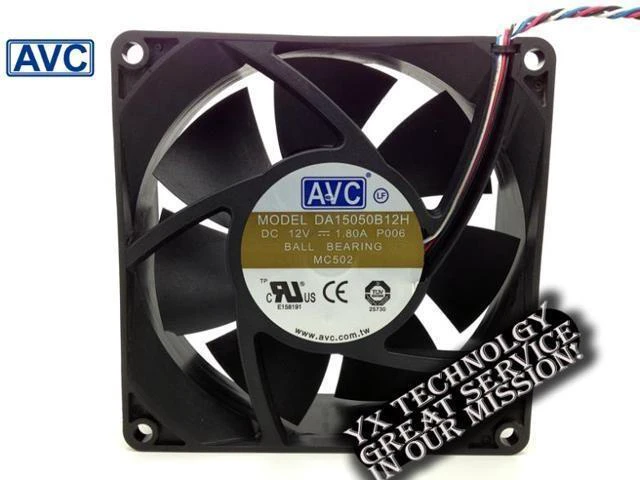Main image of server fan violence 15cm dual ball bearing fan 1.8A 12v DA15050B12H 150 * 150 * 50mm