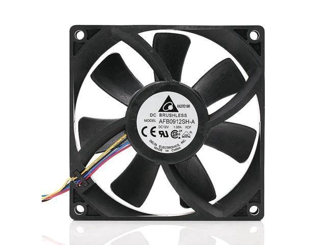 Main image of 1pcs 12V 1.00A AFB0912SH-A dual ball bearing 4-wire PWM server axial cooling fan 9225 92X92X25MM