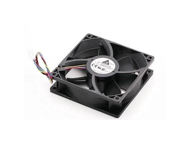 Alt view image 4 of 4 - 1pcs 12V 1.00A AFB0912SH-A dual ball bearing 4-wire PWM server axial cooling fan 9225 92X92X25MM