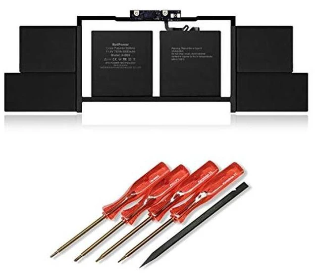 Main image of BatPower A1820 Replacement Laptop Battery for Apple Late 2016 Mid 2017 MacBook Pro 15-inch Touch Bar A1707 EMC 3072 EMC 3162 Battery MacBook Pro 15" Touch Bar A1707 Apple A1820 Battery 76Wh