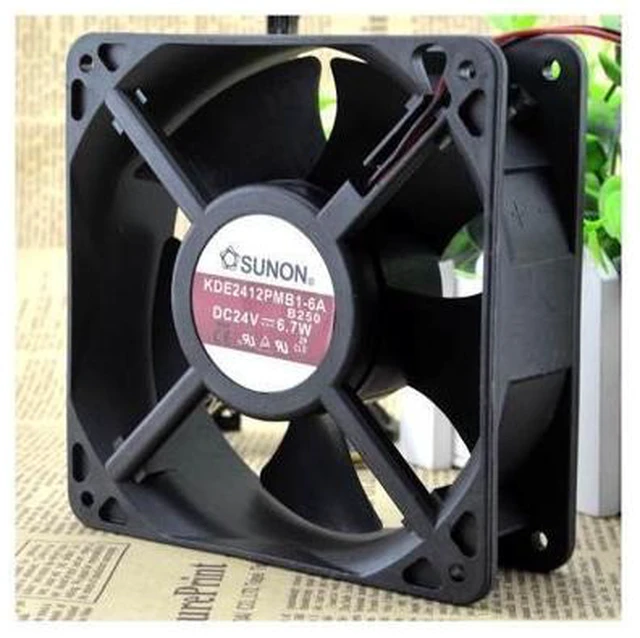 Main image of For SUNON KDE2412PMB1-6A 12038 24V 6.7W 12CM Siemens inverter fan cooling fan