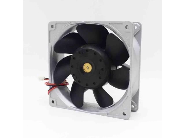 Alt view image 6 of 6 - 1pcs 12038 1.0A 24V 12CM aluminum frame large air volume inverter fan 9GL1224J102 cooling fan