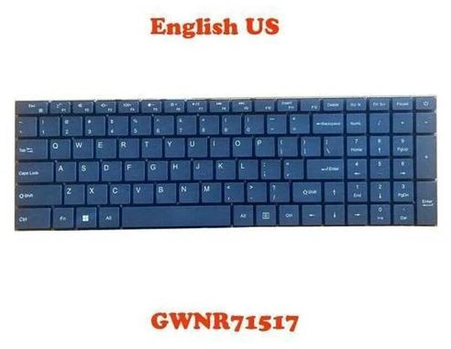 Main image of Laptop Keyboard For Gateway GWNR71517 GWNR71517-BL GWNR71517-Black color English US