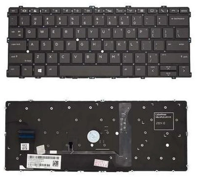 Main image of US Keyboard for HP EliteBook x360 1030 G2 1030 G3 Black With Backlit 918018-001
