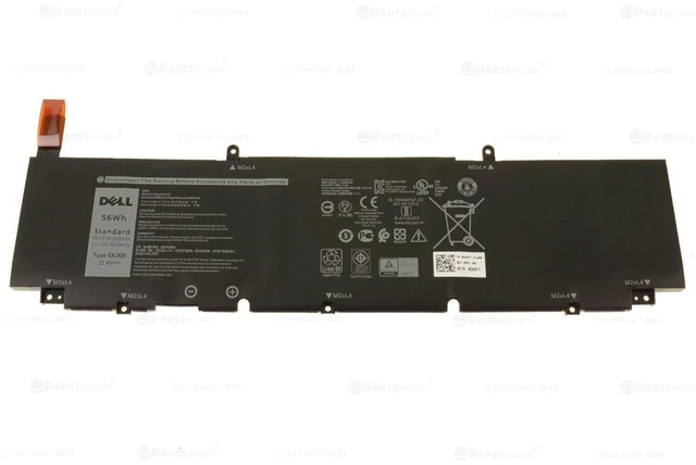 Alt view image 7 of 12 - Dell OEM Original Precision 5750 5760 XPS 9700 9710 3-Cell 56Wh Battery 5XJ6R
