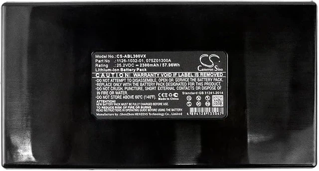 Alt view image 5 of 5 - VI VINTRONS Battery for Ambrogio Alex, L20, L 30e Lite, L60 b, L30, L30 Elite, L50, L75, L85 Deluxe Edition,