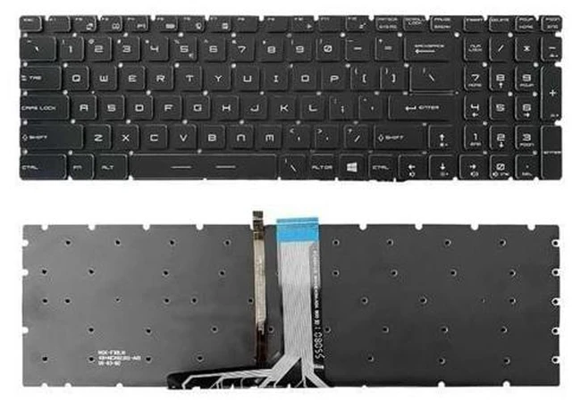 Main image of Keyboard for MSI GL65 GL63M MS-16JB/16P5/16H8/16k2/16U7/16K4 7RFX US Backlit
