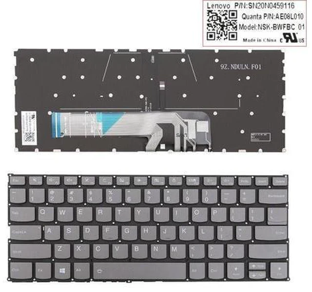 Main image of Keyboard for Lenovo Yoga 530-14ARR Yoga 530-14IKB BLACK (Backlit) US