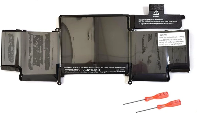 Main image of 7xinbox 11.34V 71.8Wh A1493 Replacement Laptop Battery Compatible with MacBook Pro 13" A1502 ME864 ME866LL/A 020-8148 Late 2013 Mid 2014 Retina