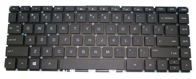 Main image of Laptop Keyboard For HP 14-AC 14-AC000 Black Without Frame United States US