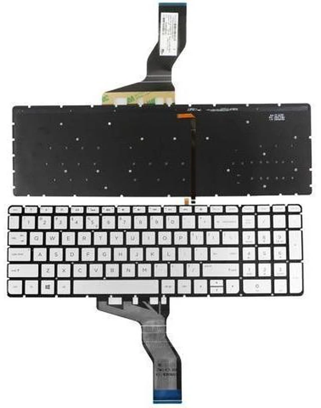 Main image of US Sliver Backlit Keyboard HP Pavilion 15-au 15-au000 15t-au 15t-au keyboard