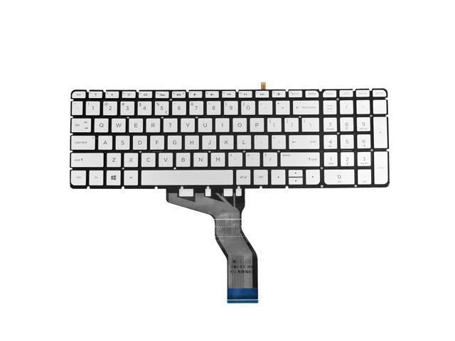 Alt view image 2 of 5 - US Sliver Backlit Keyboard HP Pavilion 15-au 15-au000 15t-au 15t-au keyboard