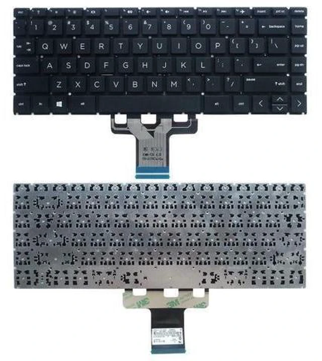 Main image of US Black Keyboard for HP 14-DQ 14-DQ0005CL 14-DQ0007CA 14-DQ0011DX 14-DQ0635CL