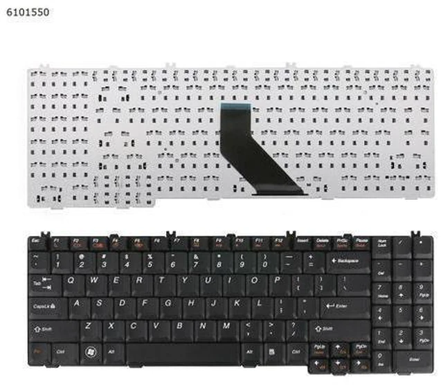 Main image of US Keyboard for LENOVO G550 BLACK Without Frame V-105120AS1-US 25-008409
