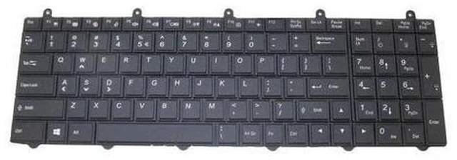 Main image of English US Laptop Keyboard For Sager NP8270 NP8275 NP8278 NP8290 NP8295 NP8298