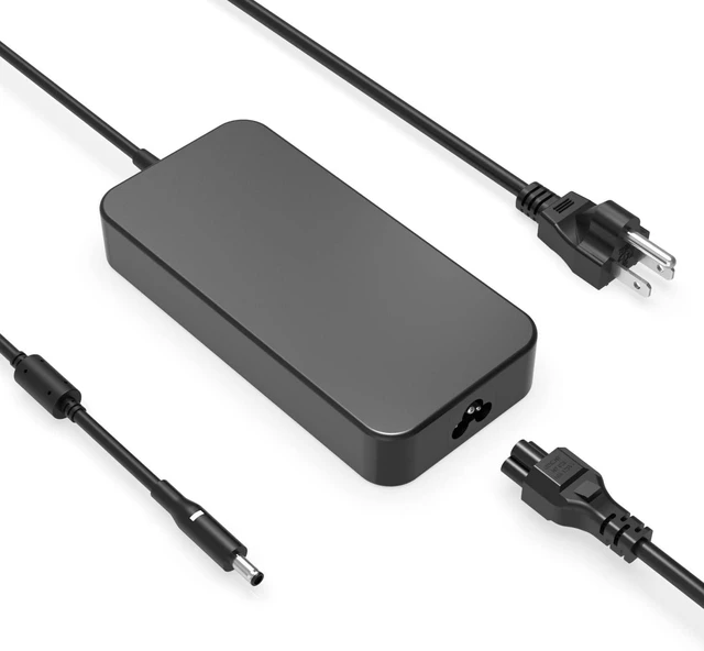 Main image of 130W Charger Compatible with Dell Inspiron 16 Plus 7630 P125F, Inspiron 24 5420 5421, 27 7720 All-in-One W28C W29C Laptop Power Supply Adapter Cord