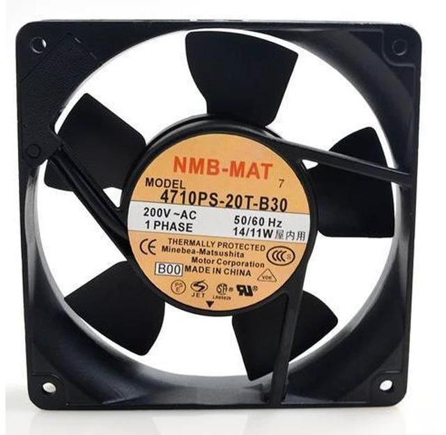Main image of 1pcs 4710PS-20T-B30 AC 200V exhaust fan industrial Axial centrifugal fan 12025 120mm 120*120*25mm