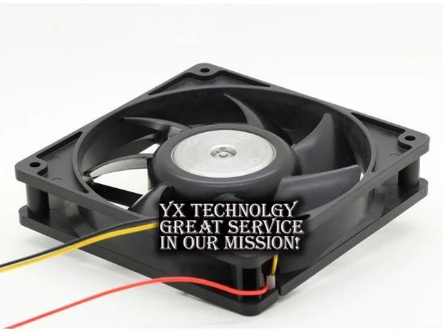 Alt view image 5 of 6 - 120*120*25mm 3-wire 9G1224G4D03 12025 12CM 24V 0.47A cooling fan