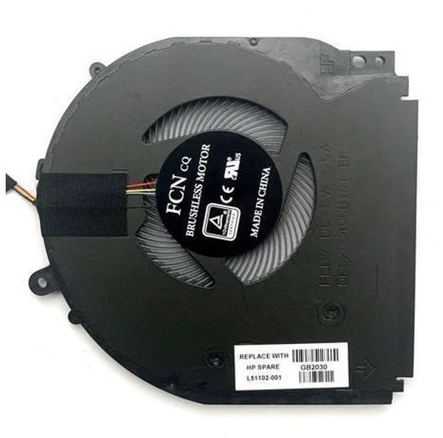 Alt view image 2 of 5 - Cpu cooling fan for HP Pavilion X360 14-DH 14M-DH 14M-DH0003DX L51102-001