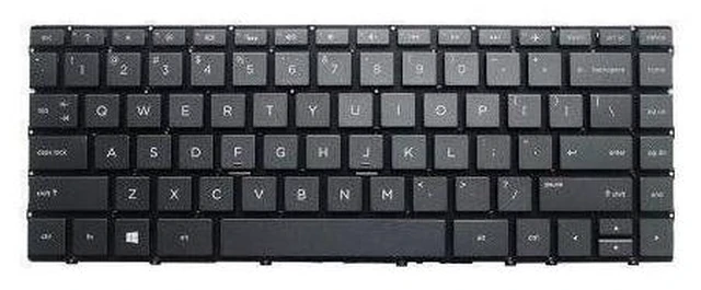 Main image of Laptop US Keyboard For HP For ENVY 13-AH 13-AH0000 With Backlight Black